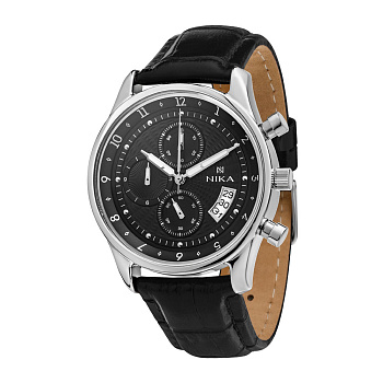 silver man’s watch GENTLEMAN 1876.0.9.52C